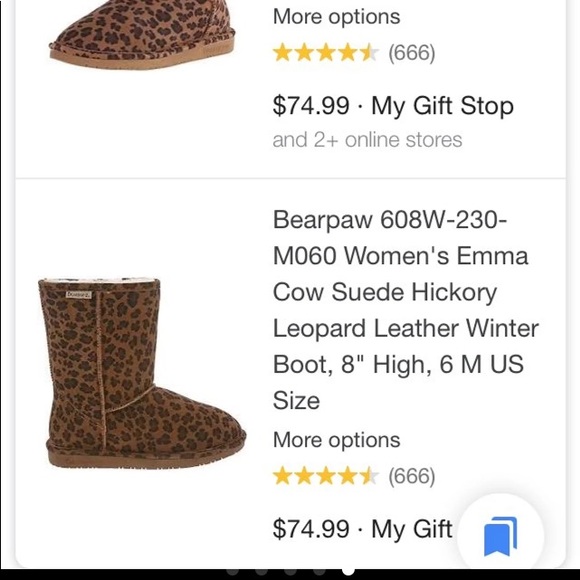 bearpaw leopard boots